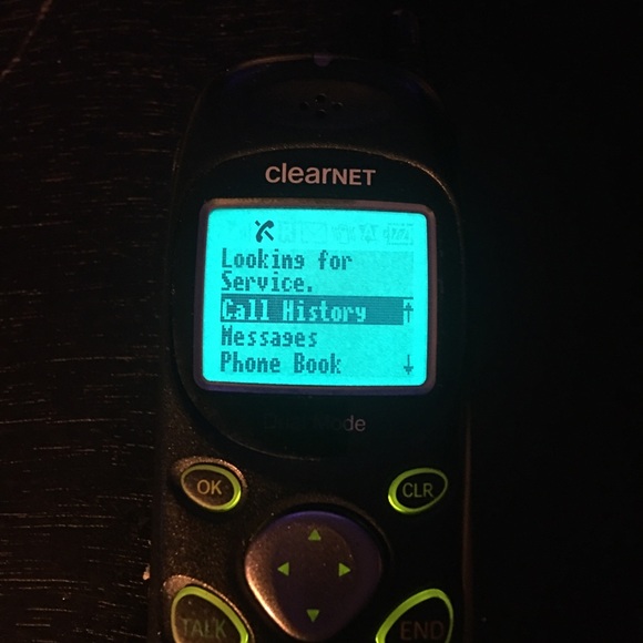 Vintage Sanyo SCP-4000 (CLEAR NET) CELL PHONE (WORKS)  f - Picture 3 of 13